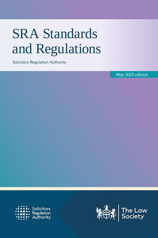 Cover of “SRA Standards and Regulations” May 2025 edition, purple and teal.