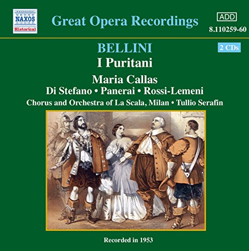 Green CD cover with opera scene painting and artist names.