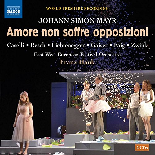 "CD cover featuring opera performers on stage with confetti and text."