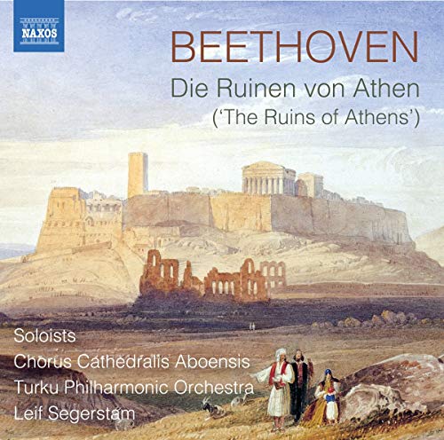 CD cover featuring "The Ruins of Athens" with ancient ruins and figures.