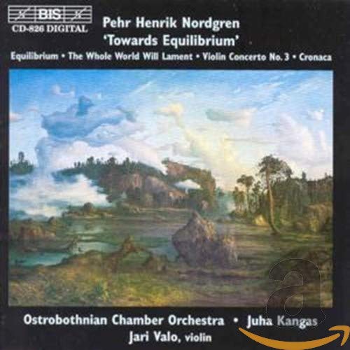 CD cover for "Towards Equilibrium" featuring a landscape painting.