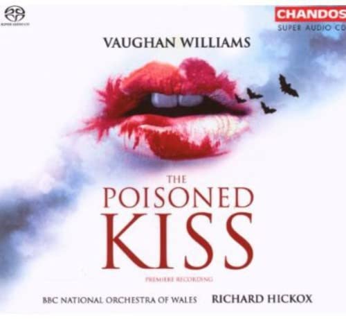 CD cover: red lips with bats against a smoky blue background.