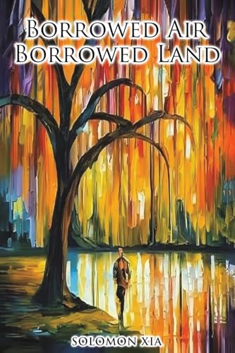 Book cover: painted landscape with a silhouetted figure under a tree.