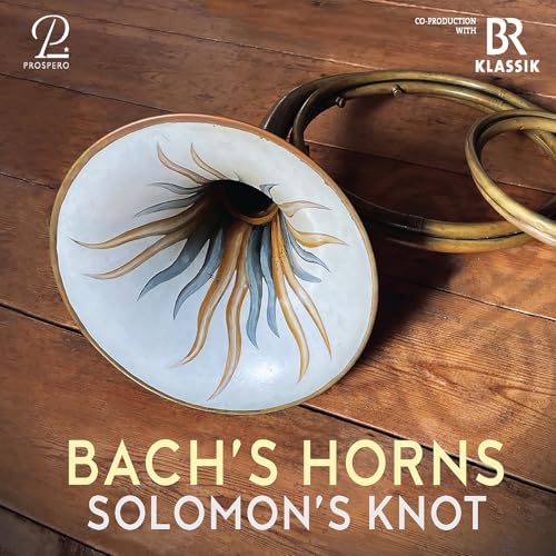 CD cover featuring a painted horn bell and brass instruments.