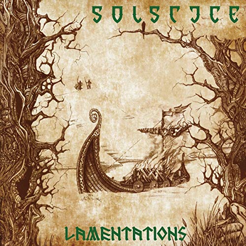 CD cover art: Viking ship and figures amidst a dark, tangled forest.
