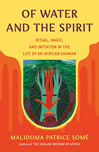 Book cover titled Of Water and the Spirit with a stylized abstract face illustration.