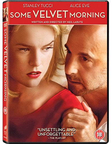 DVD cover for "Some Velvet Morning" featuring Stanley Tucci and Alice Eve.