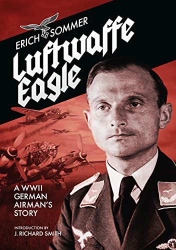 Book cover: portrait of a German airman with WWII aircraft.