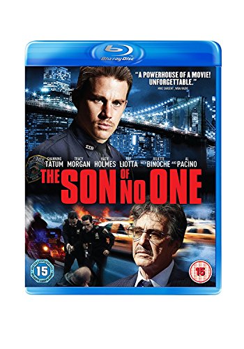 Blu-ray cover for "Son Of No One" featuring Channing Tatum and Al Pacino.