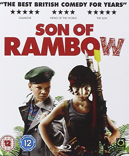 Son of Rambow" Blu-ray cover with two young boys in adventurous attire.