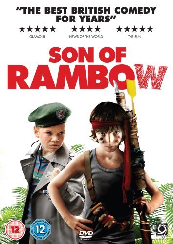 DVD cover for "Son of Rambow" featuring two young boys in costume.