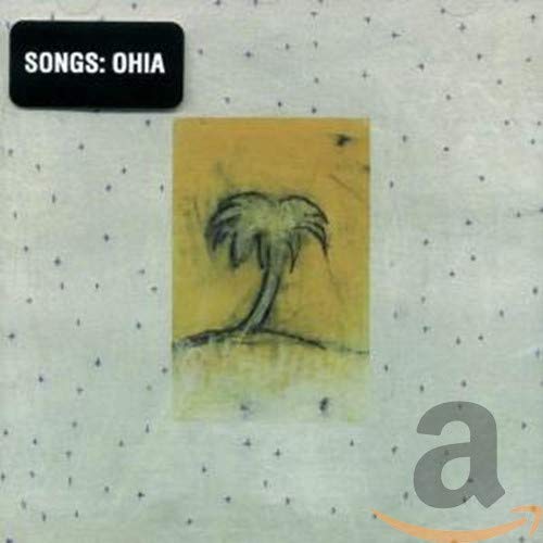 CD cover for "Songs: Ohia - Impala" with a painted palm tree.