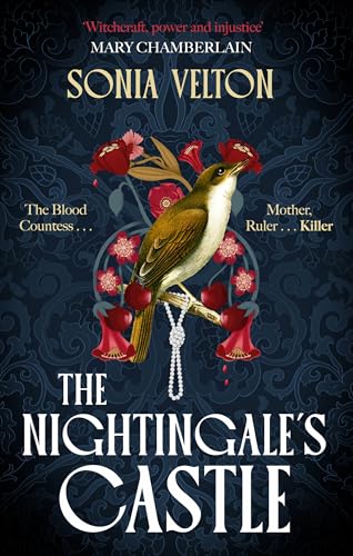 Book cover featuring a small bird amidst dark floral patterns.