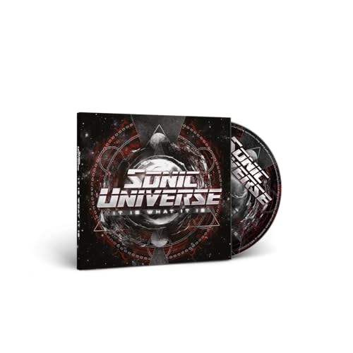 Sonic Universe It Is What It Is CD album cover with space-themed artwork.