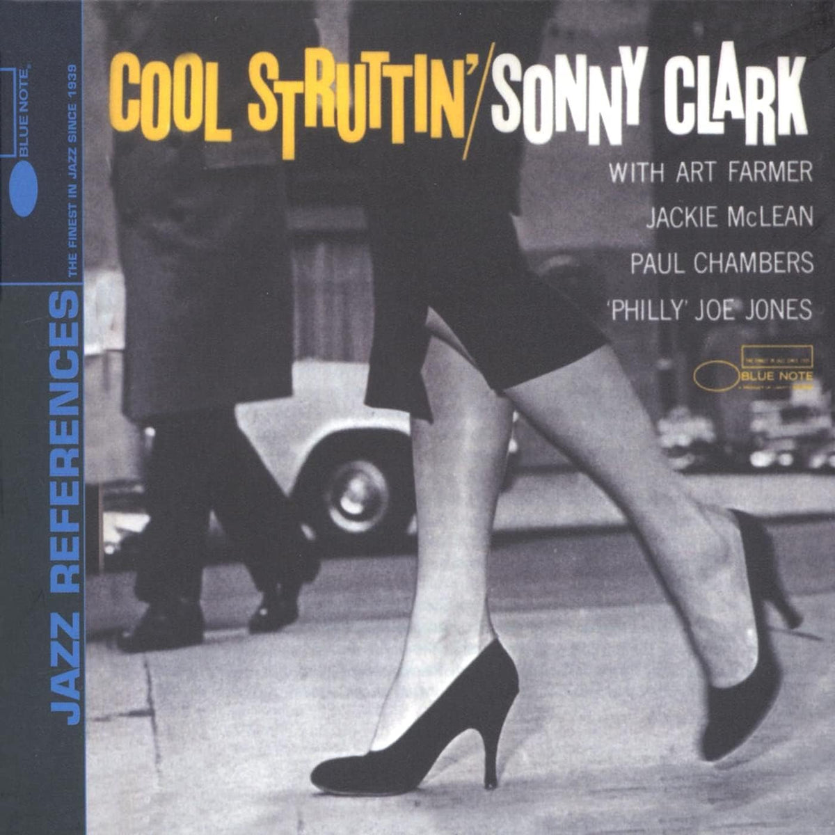 CD case for Sonny Clark’s “Cool Struttin’”, likely with a cool-toned album cover.