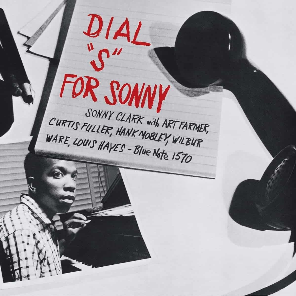 CD cover for Sonny Clark’s “Dial ‘S’ For Sonny” featuring a portrait.