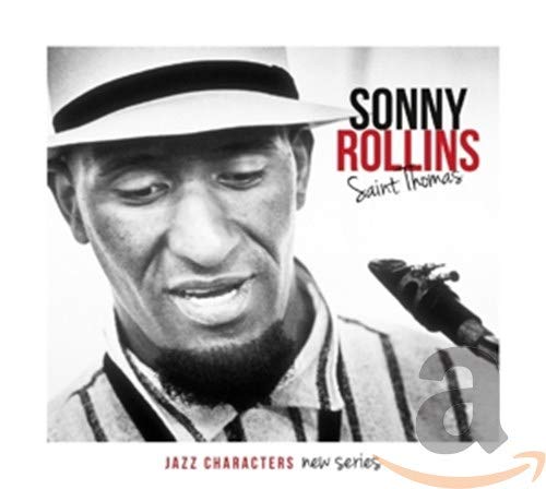 Sonny Rollins CD cover featuring a black and white portrait of the musician.