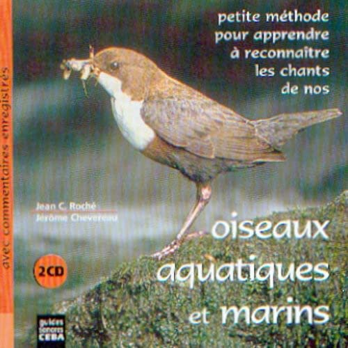 CD cover featuring a white-throated dipper bird perched on a rock.