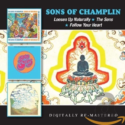 CD cover for Sons of Champlin album with colorful, psychedelic artwork.