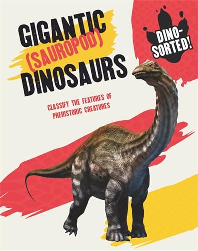 Book cover featuring a long-necked, brown sauropod dinosaur illustration.