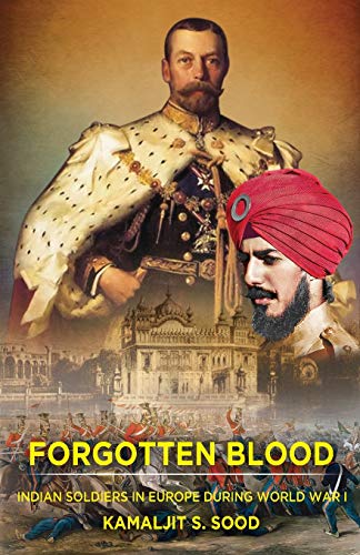 Book cover: portrait of a king with a soldier in a red turban.