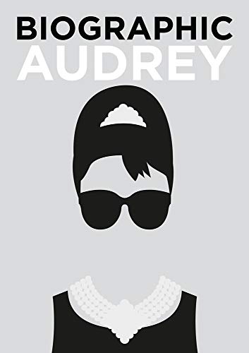 Book cover featuring a graphic portrait of Audrey Hepburn in sunglasses.