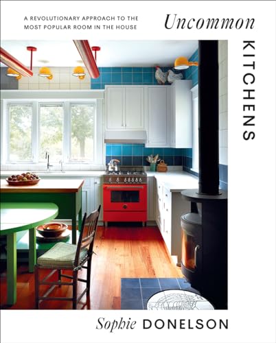 Book cover with kitchen images, likely colorful and modern, with title and author text.