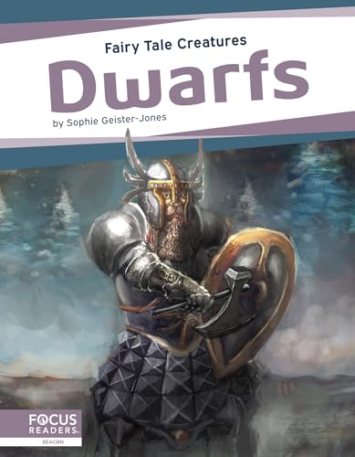 Book cover: "Dwarfs" featuring a warrior dwarf with axe and shield.