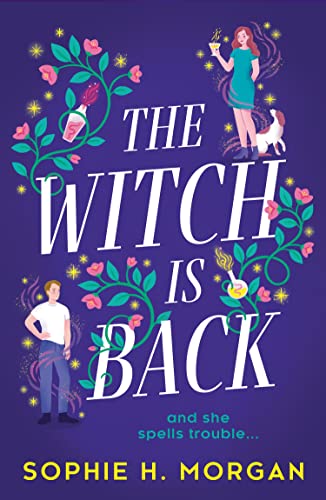 Book cover with illustrated figures, floral designs, and large title text.
