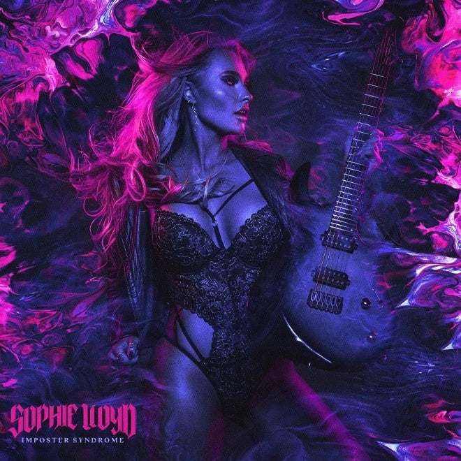 Sophie Lloyd album cover featuring a woman with long hair and a guitar.