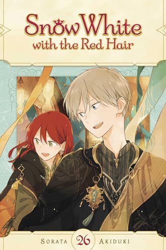 Manga cover featuring two characters, a red-haired woman and a gray-haired man.