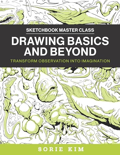 Book cover with green line drawings of creatures and plants.