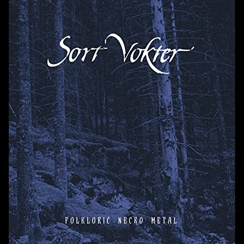CD cover with dark forest imagery and the band name "Sort Vokter".