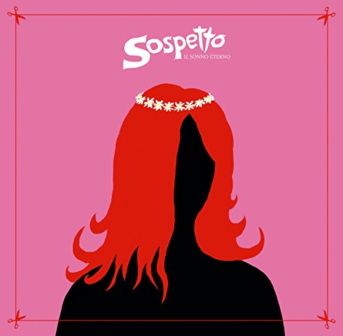 Pink album cover featuring a silhouette with red hair and floral crown.