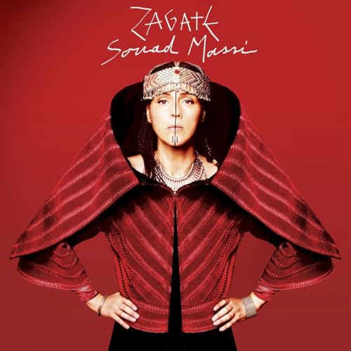 Souad Massi album cover, “Zagate”, featuring a portrait of the artist.