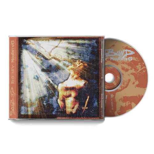 CD case with distressed artwork of a figure reaching upwards.