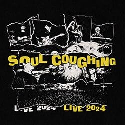 Soul Coughing "Live 2024" vinyl cover with band photos in monochrome.