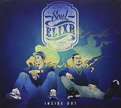 CD cover for "Soul Elixr - Inside Out" featuring two illustrated men.