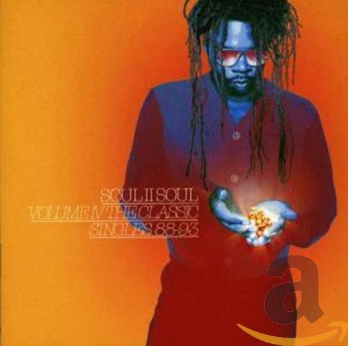 CD cover for Soul II Soul’s “Volume IV: The Classic Singles 88-93” featuring a man.