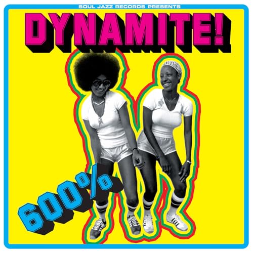 Album cover: "Dynamite!" with two people and bold text on yellow.