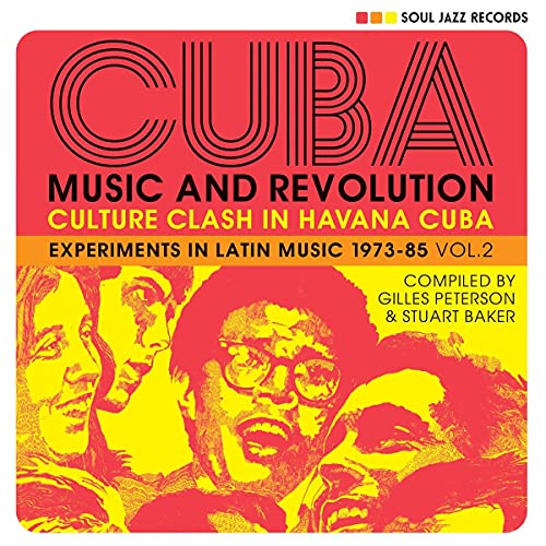 CD cover for “CUBA: Music and Revolution Vol. 2” with portraits.