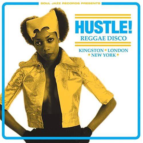 Record cover featuring a woman in a gold jacket with afro hairstyle.