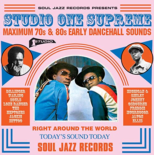 CD cover for “Studio One Supreme” featuring three men in sunglasses.