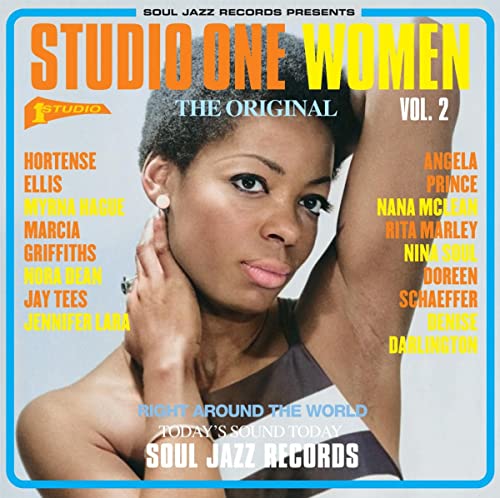 Record cover featuring a portrait of Hortense Ellis with artist names listed.