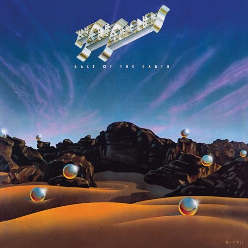 Album cover: "Salt of the Earth" by Soul Searchers, desert landscape.