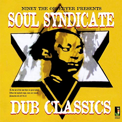 Album cover with a yellow background, a six-pointed star, and a stylized portrait.