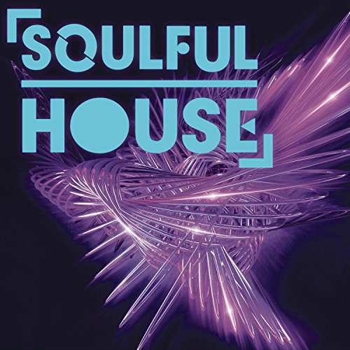 CD cover for “Soulful House” with blue text and purple abstract design.