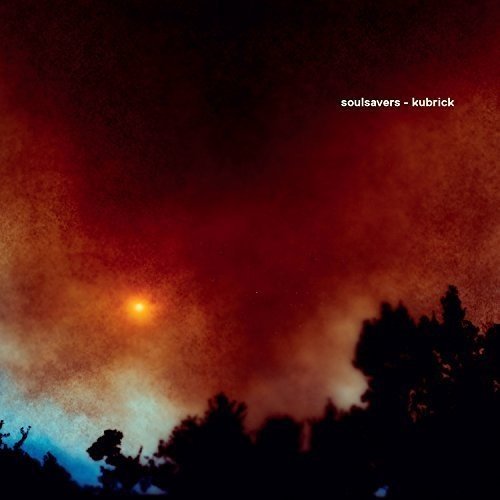 CD cover for Soulsavers - Kubrick, with a fiery, hazy landscape.