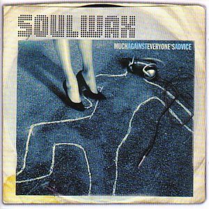 Soulwax album cover: legs and shoes over a sketched outline.