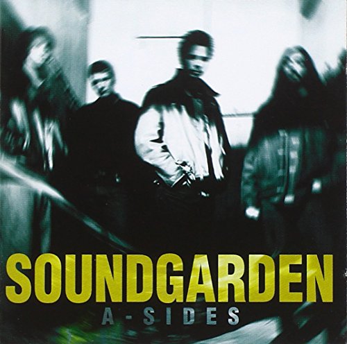Soundgarden “A-Sides” CD cover with a blurred image of the band.